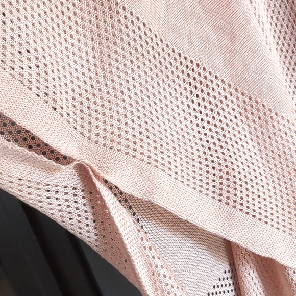 🌸 a.n.a Light Pink Knit Kimono One Size - Picture 4 of 5